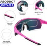 Sports Polarized Sunglasses Wraparound Biking&Cycling Eyewear - Image 6